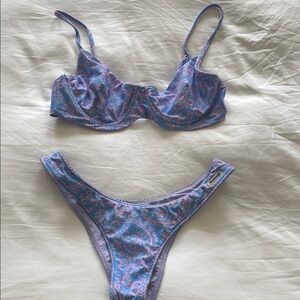 Blackbough Lavender and Pink Bikini